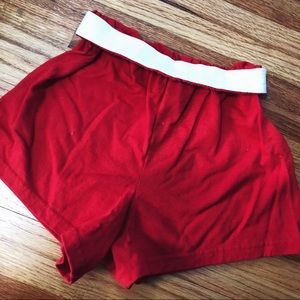 Red Soffe Shorts